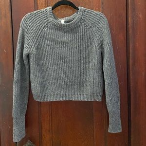 american apparel fisherman crop sweater